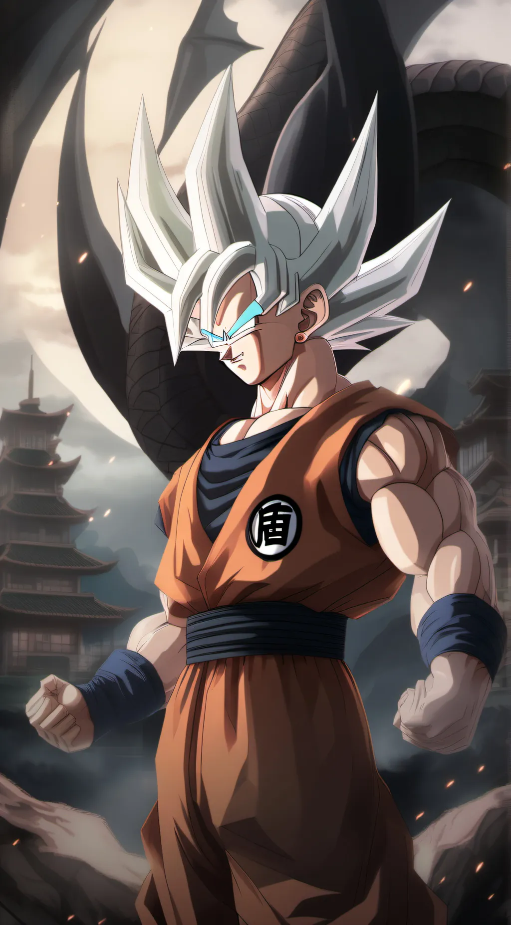 ai character: goku background