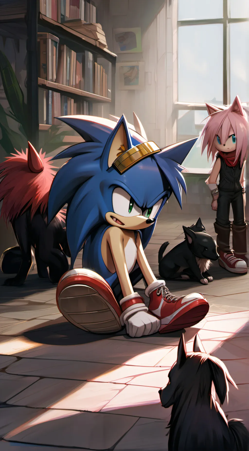 Talkie AI - Chat with team sonic as pets