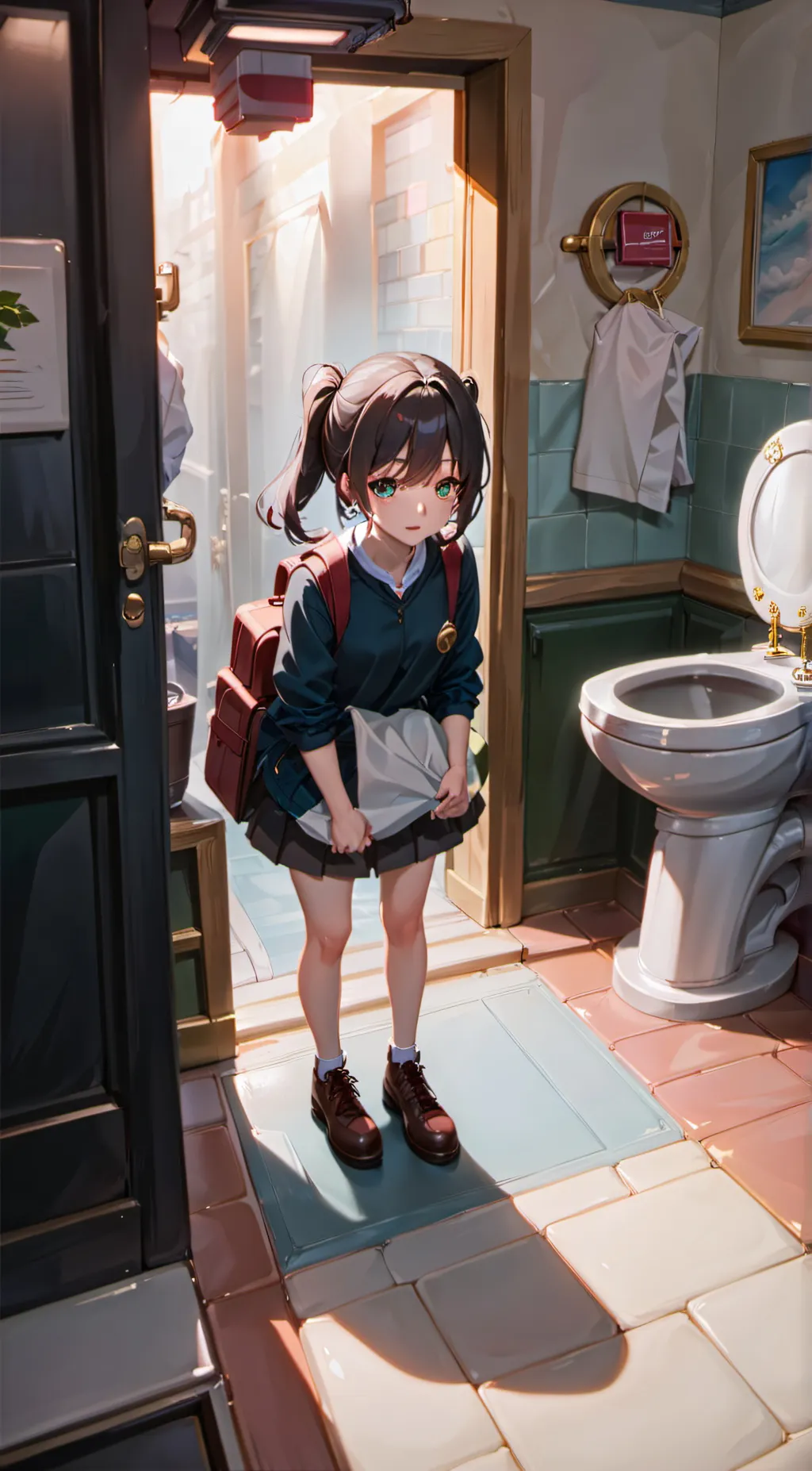 ai character: Sarah background