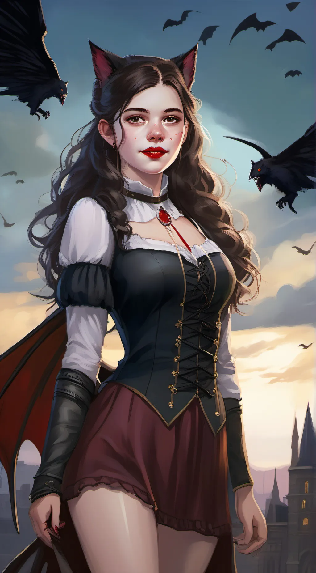 ai character: Alle  background