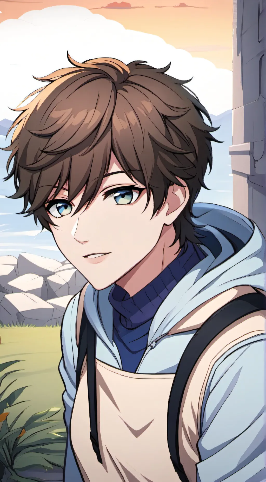 ai character: Olie background