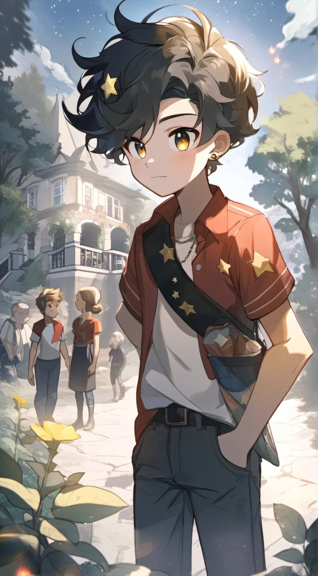 ai character: steven background