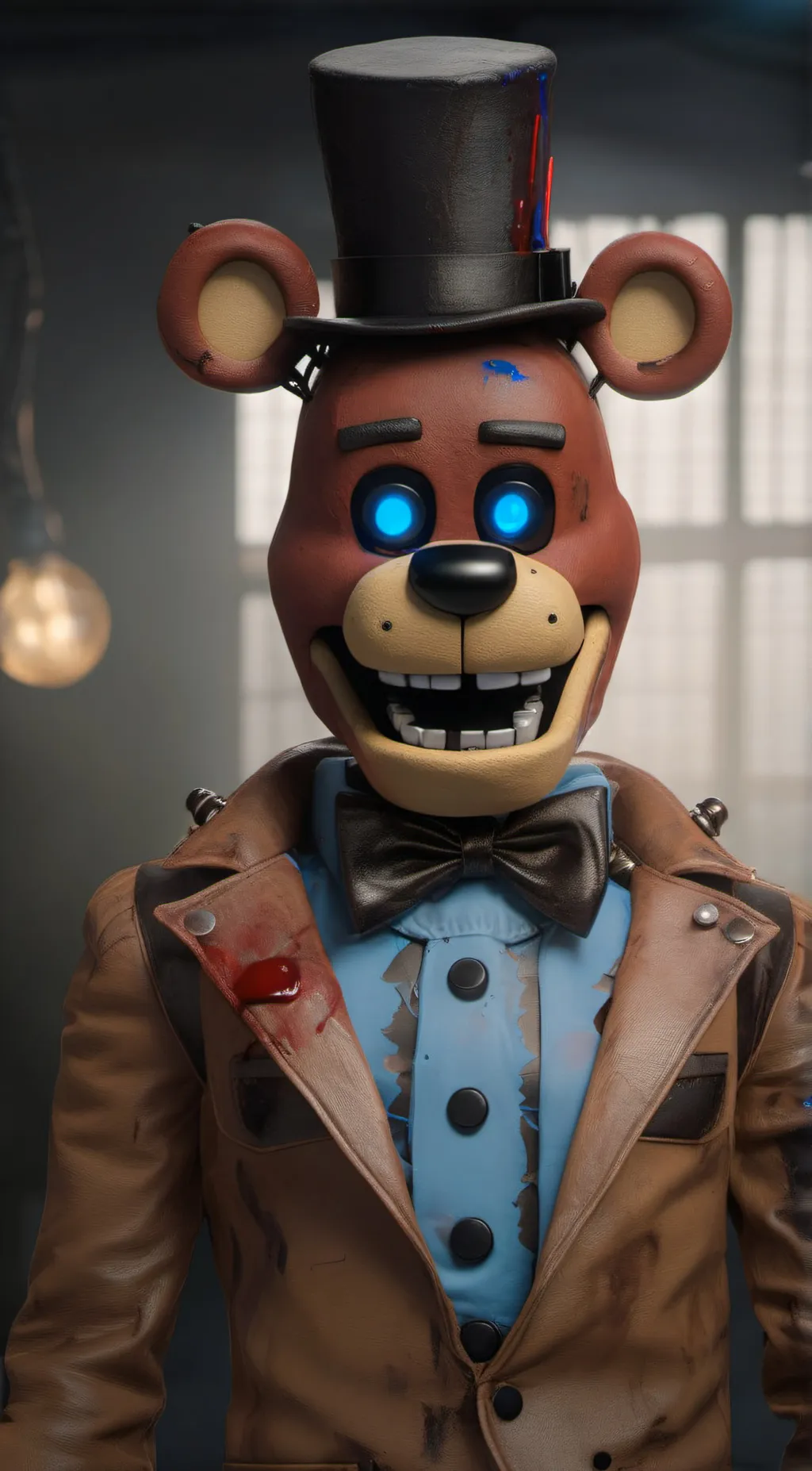 ai character: Glamrock Freddy background