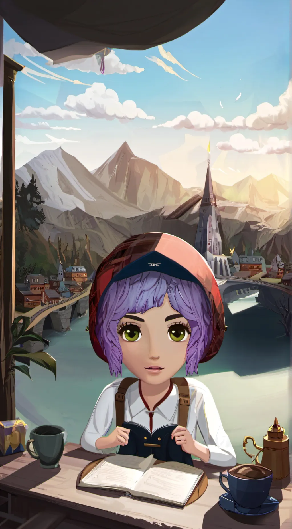 ai character: Danti background