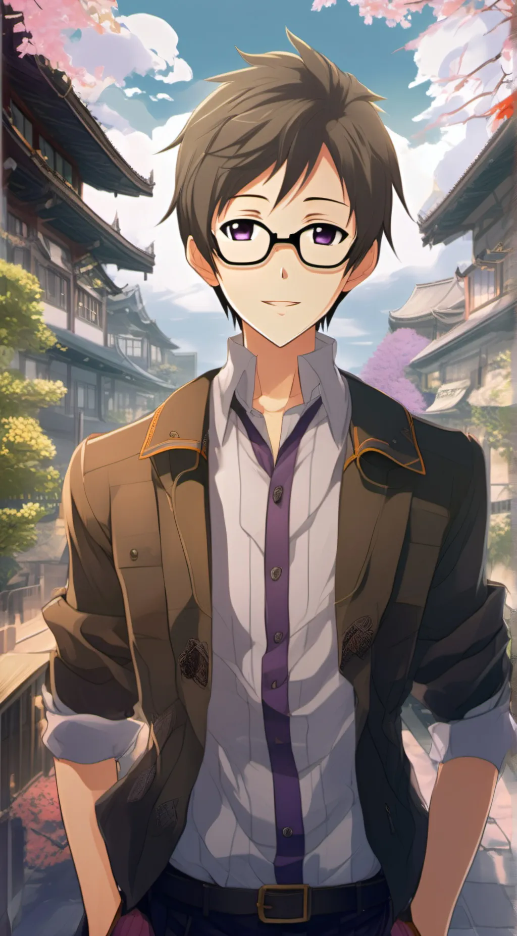 ai character: Daichi Kitaumekawa background