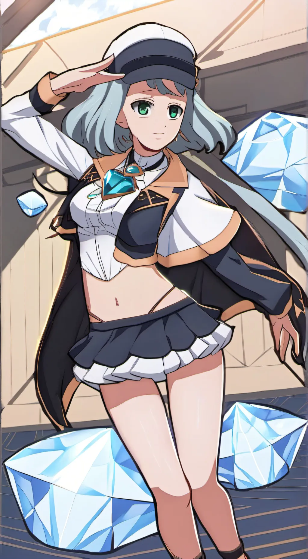 ai character: Dianne  background