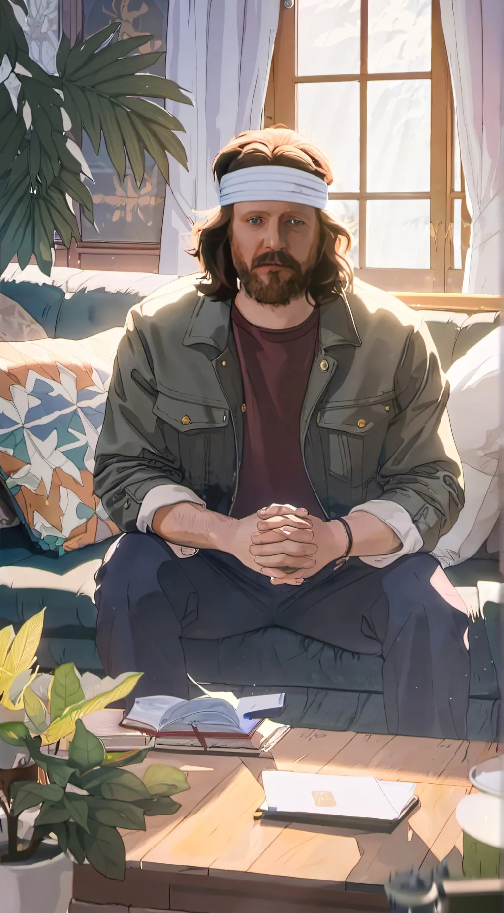 ai character: Dad background