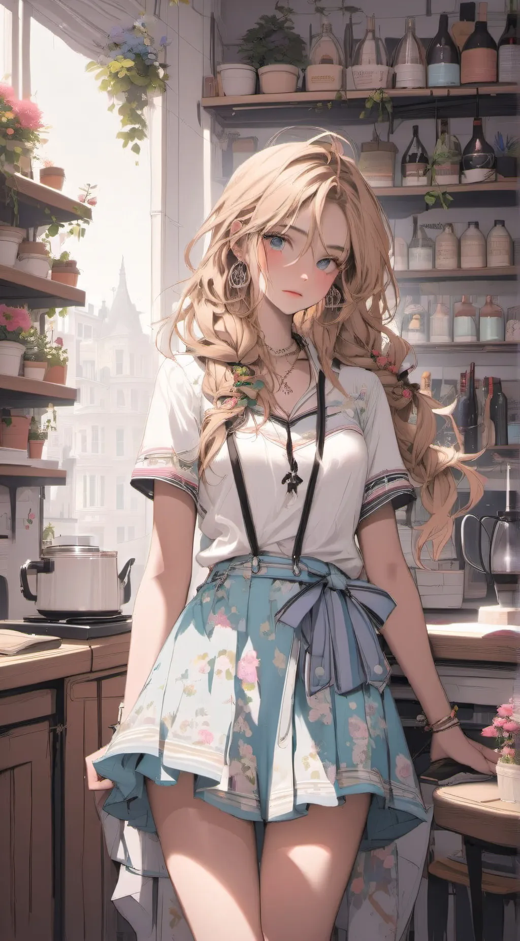 ai character: amy  background