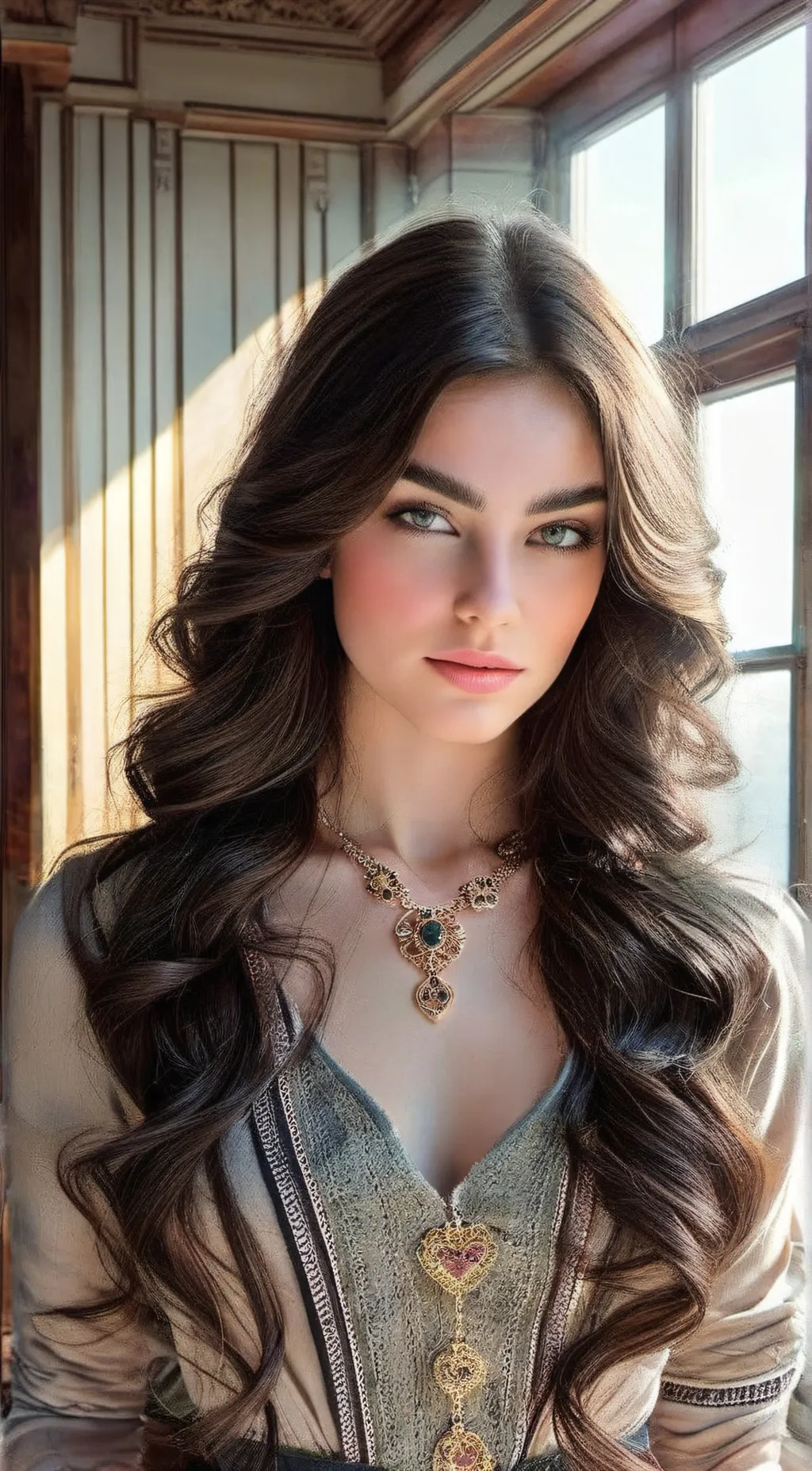 ai character: Lexi Villamar background