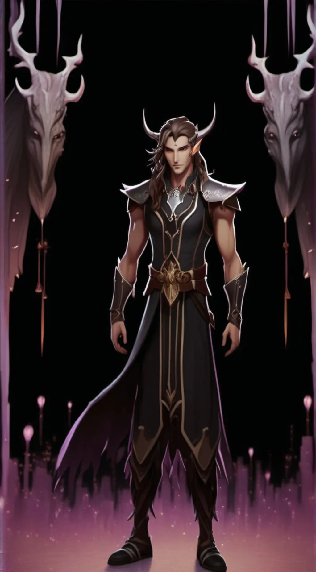 ai character: Kuro background