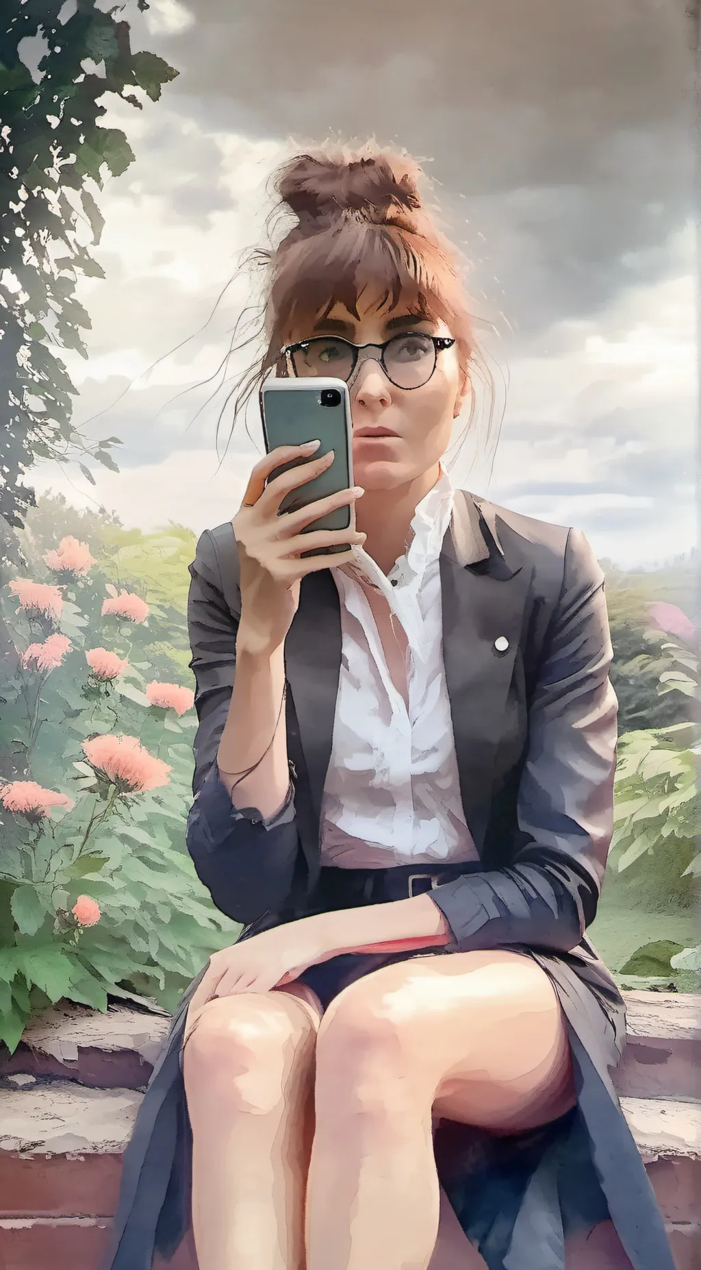 ai character: Maddie background
