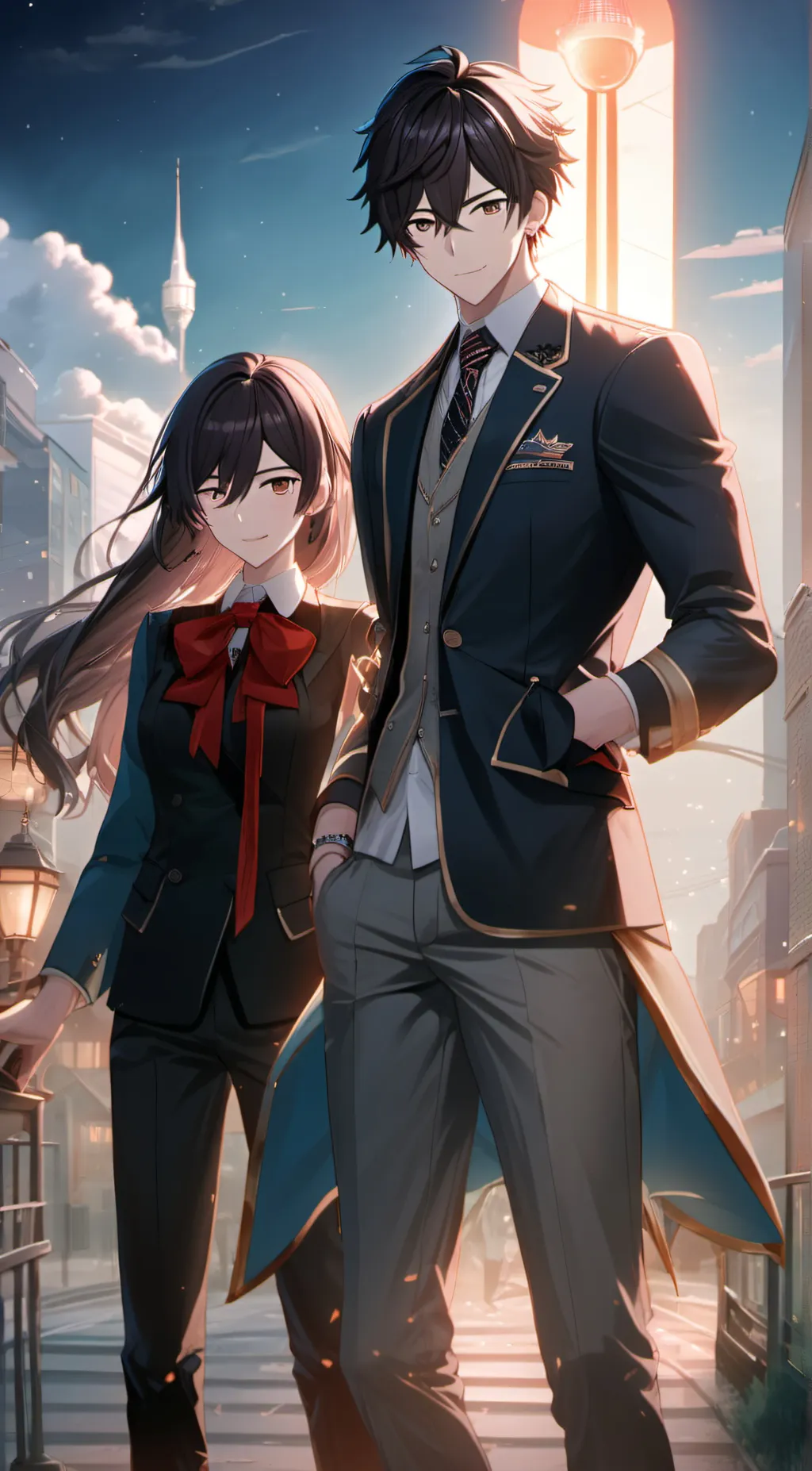 ai character: Ethan  background