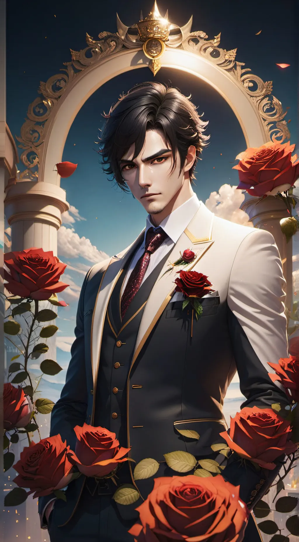 ai character: Justin background