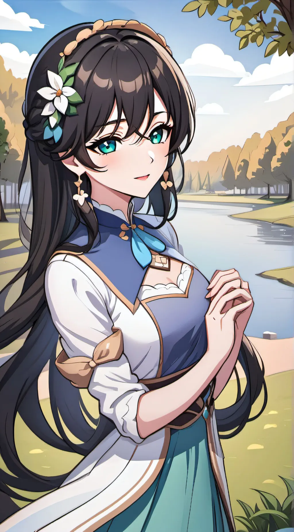 ai character: vampire Queen background