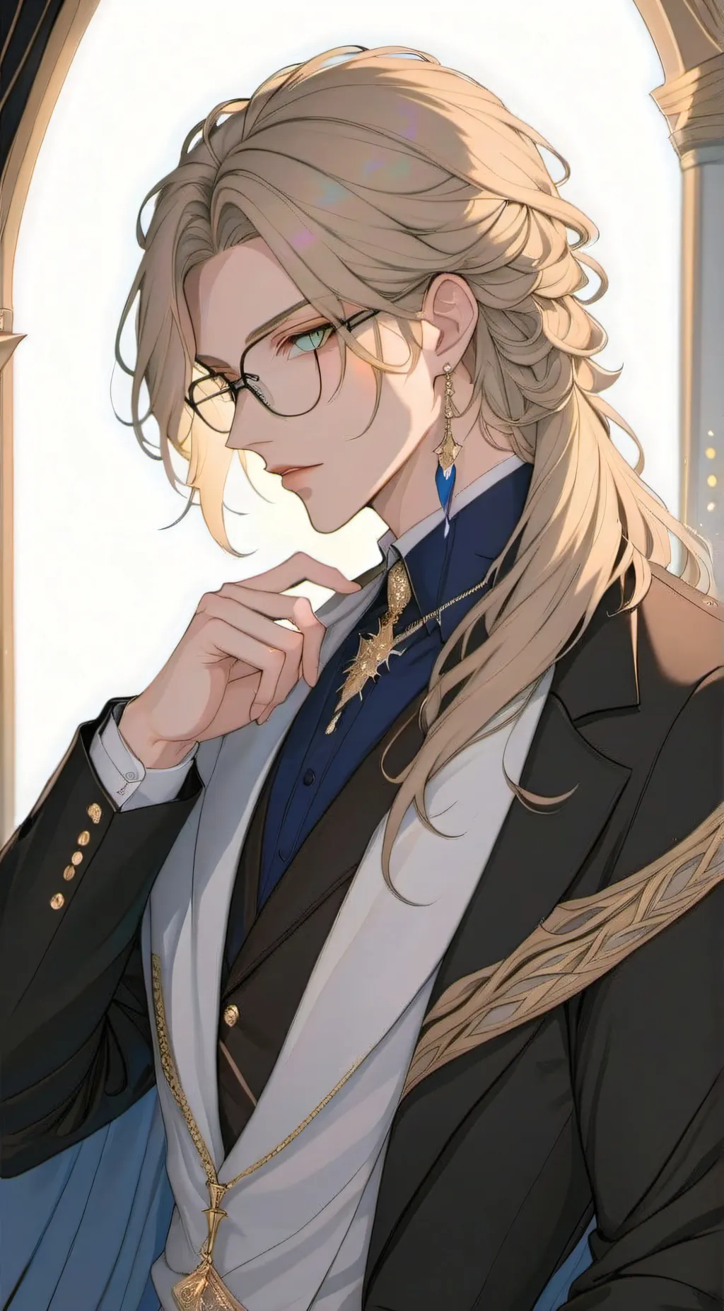 ai character: Arthur background