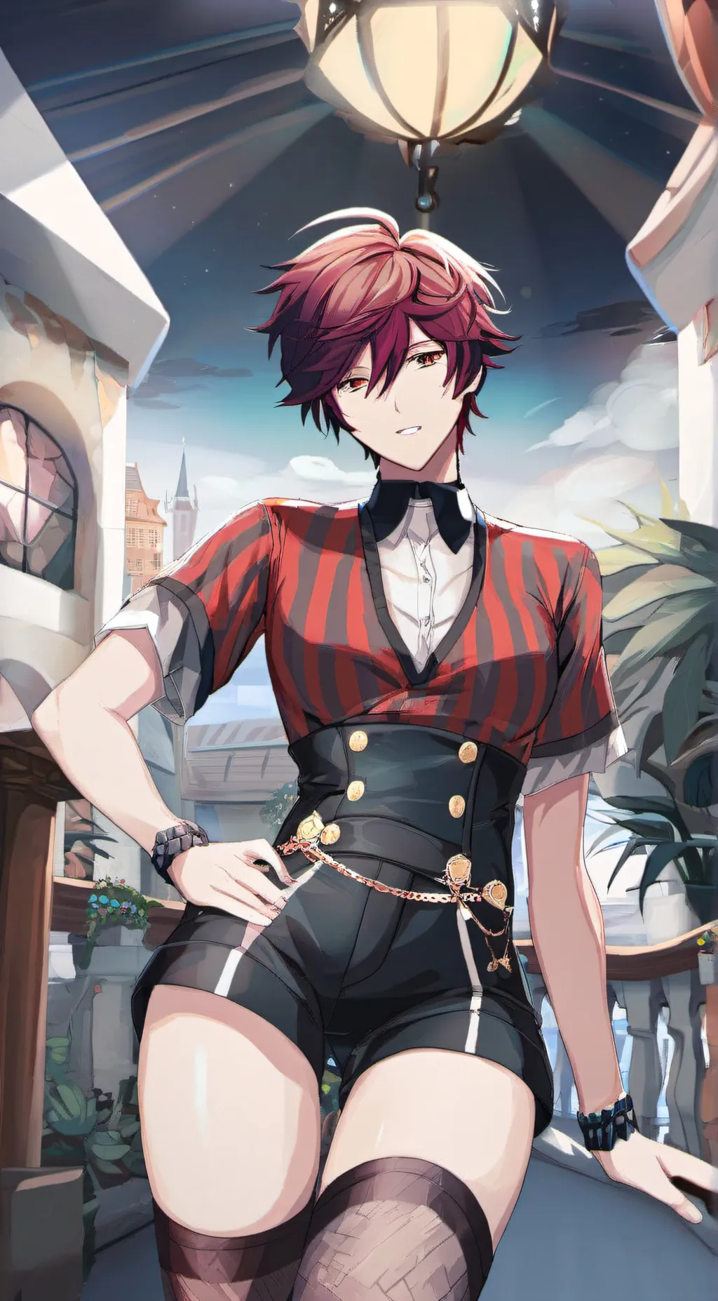 ai character: Luke  background