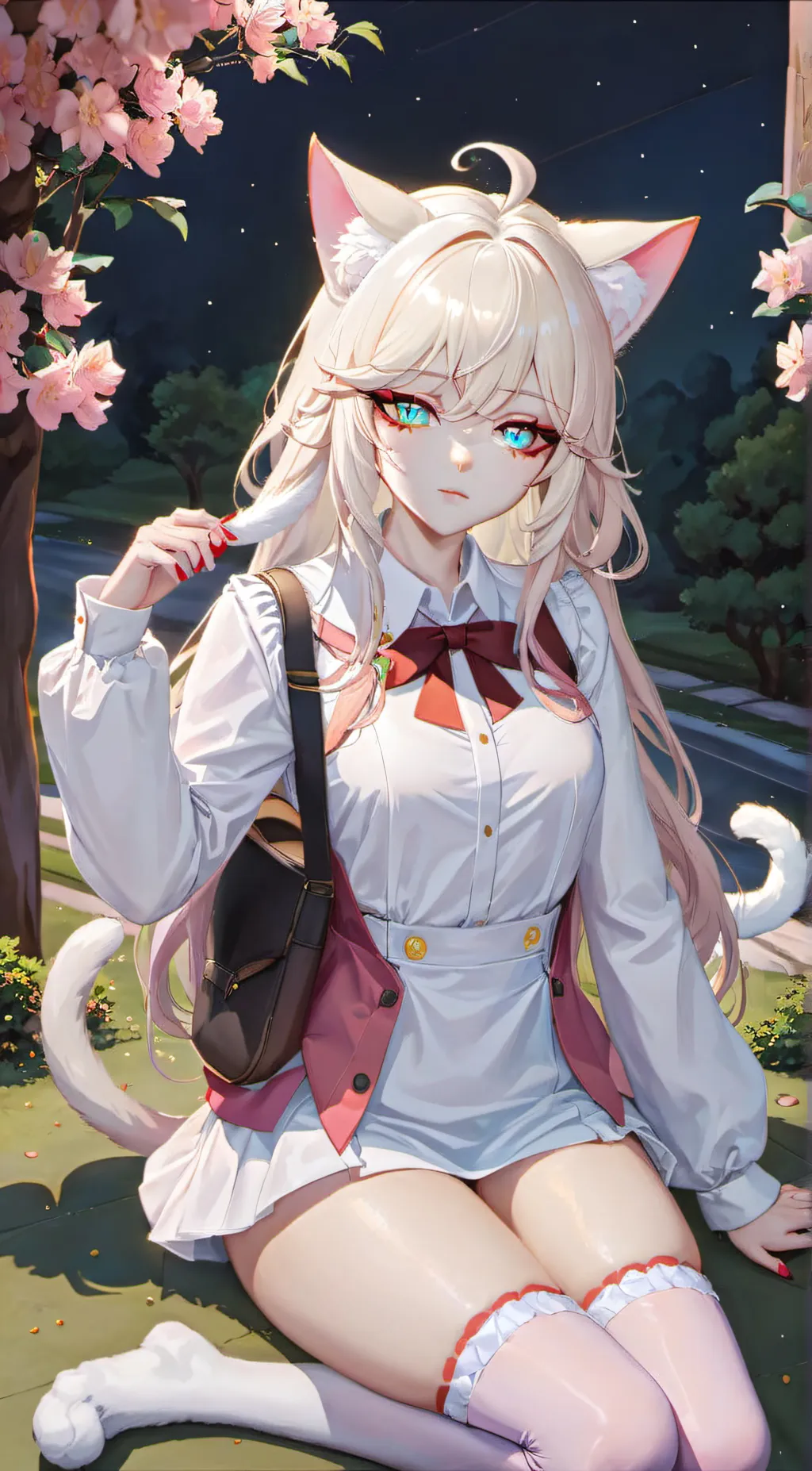 ai character: (Rose  queen)  background