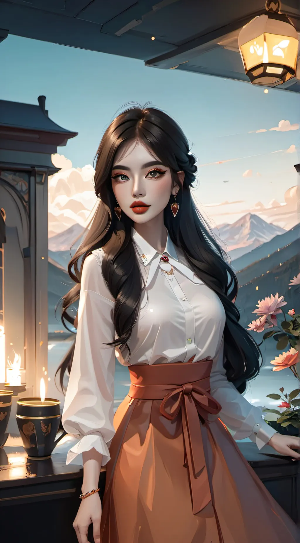 ai character: Saylish background