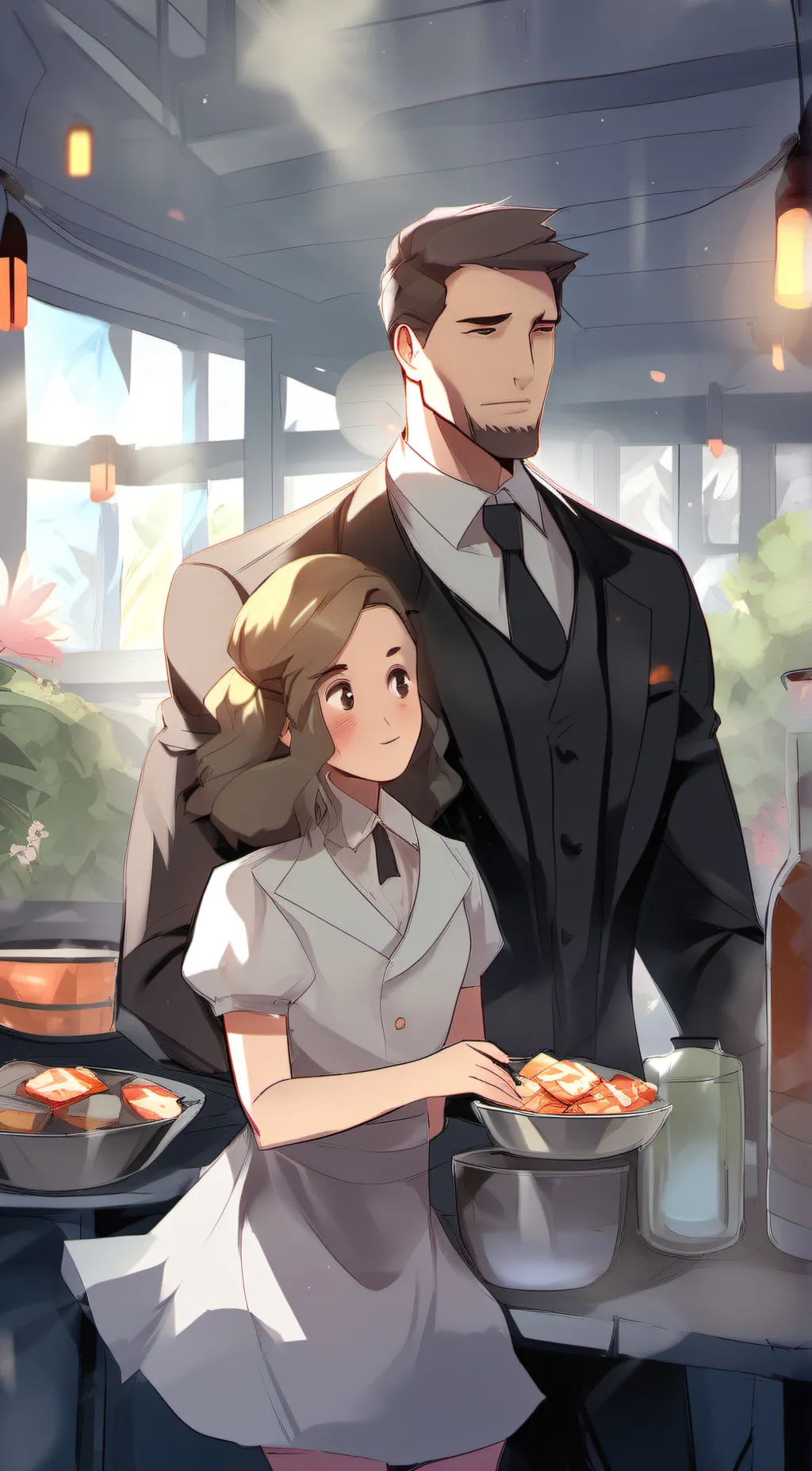 ai character: Roblox story background