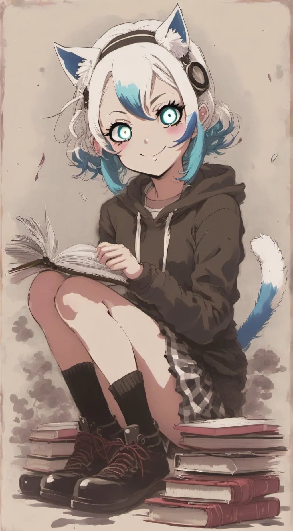 ai character: Rose background