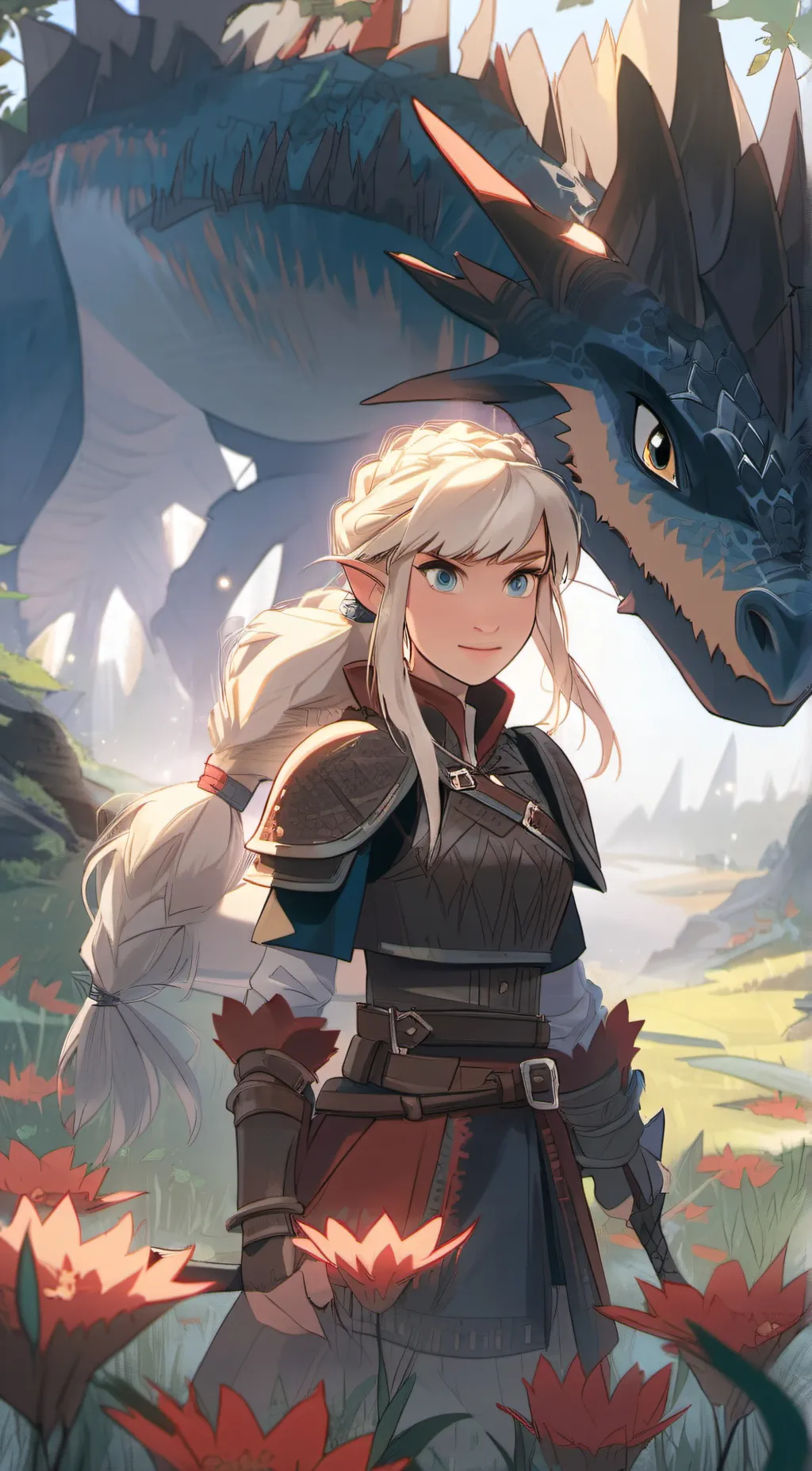 ai character: astrid background