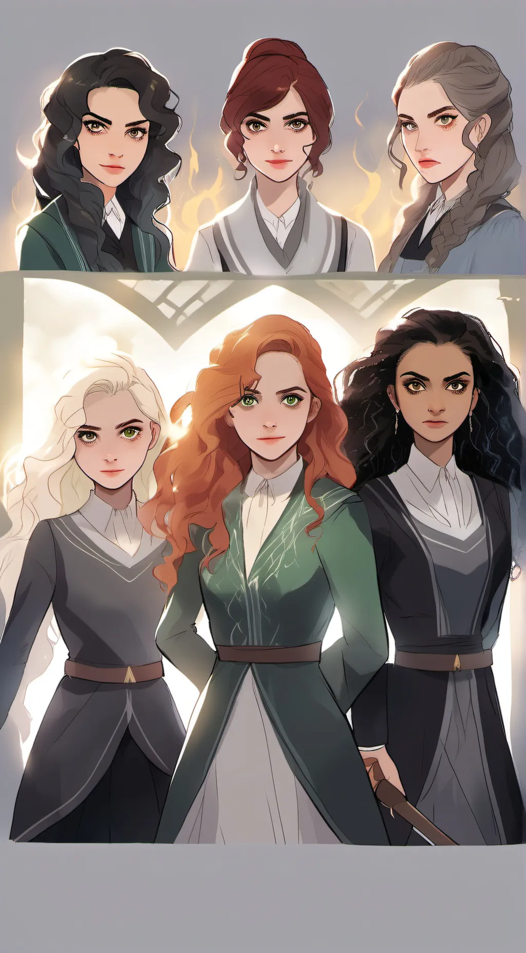 ai character: The Black Sisters background