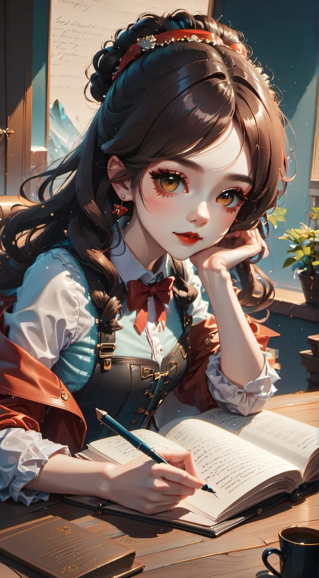 ai character: Charlotte background