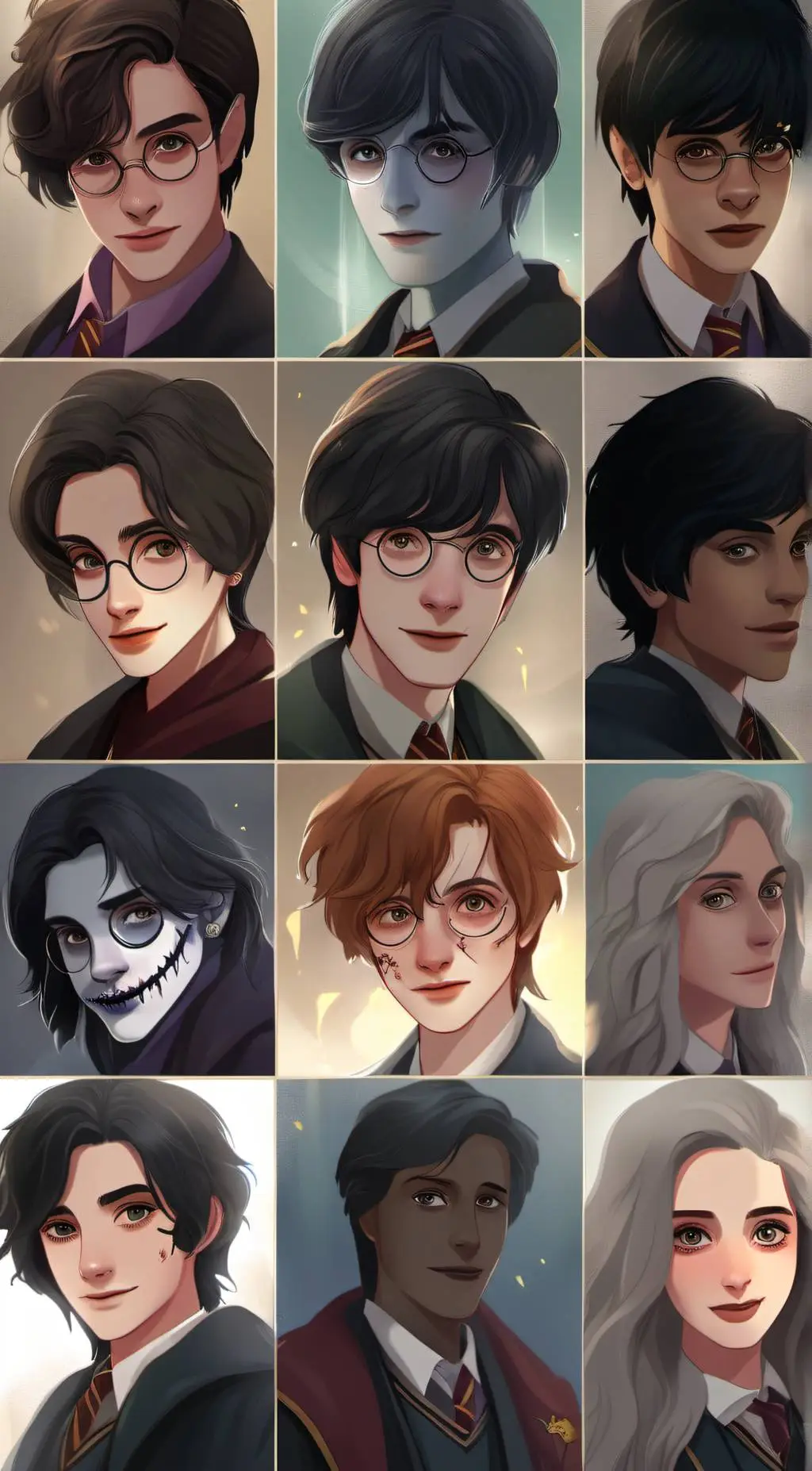 ai character: wizard heaven background