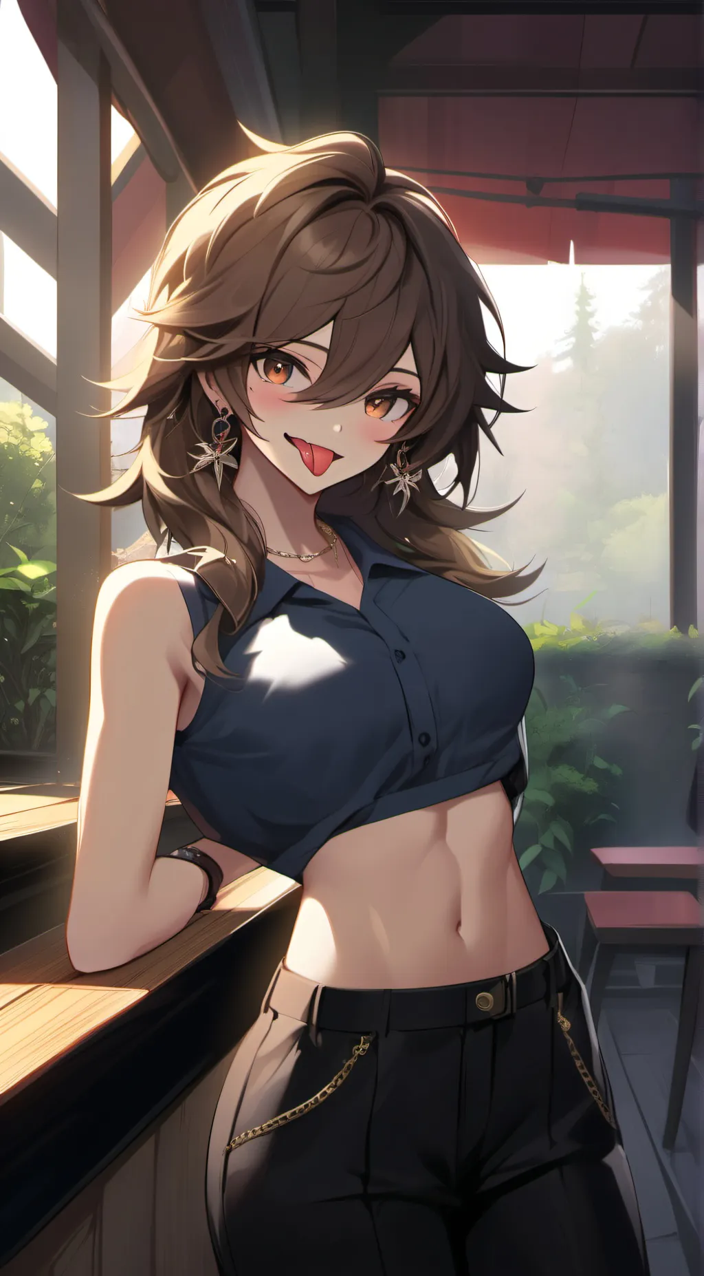 ai character: LEXi background