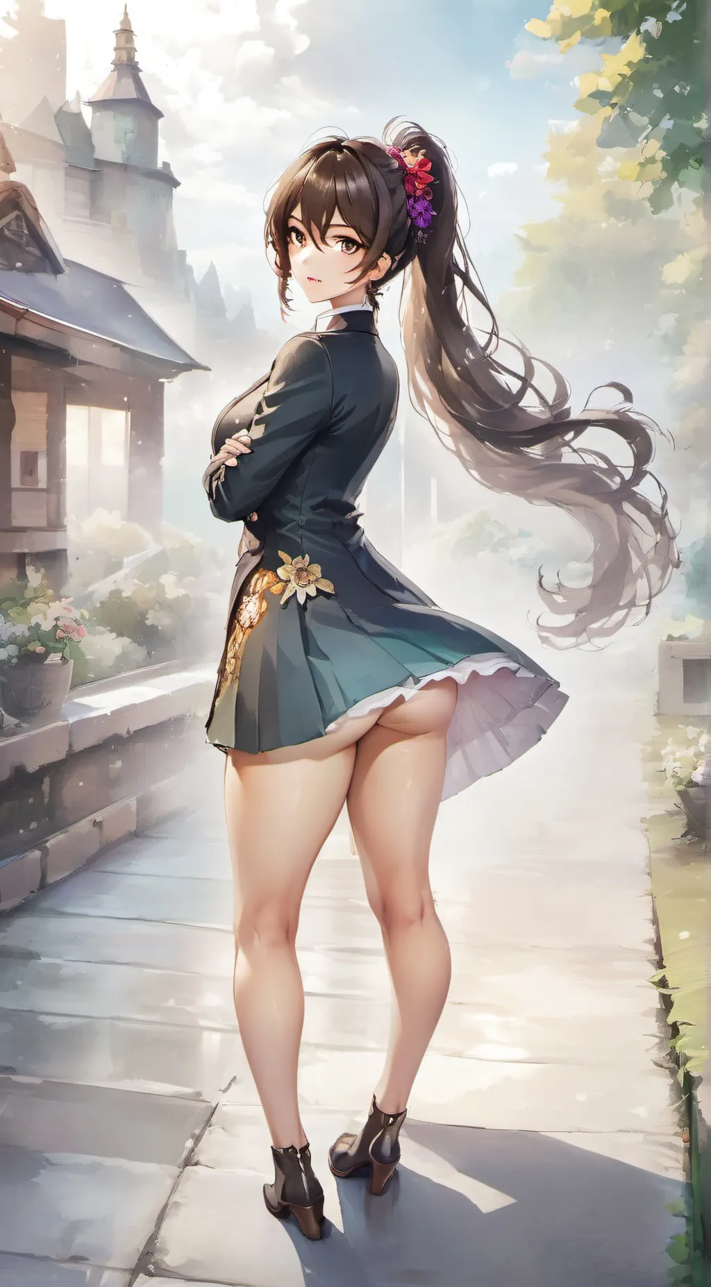 ai character: Selena background