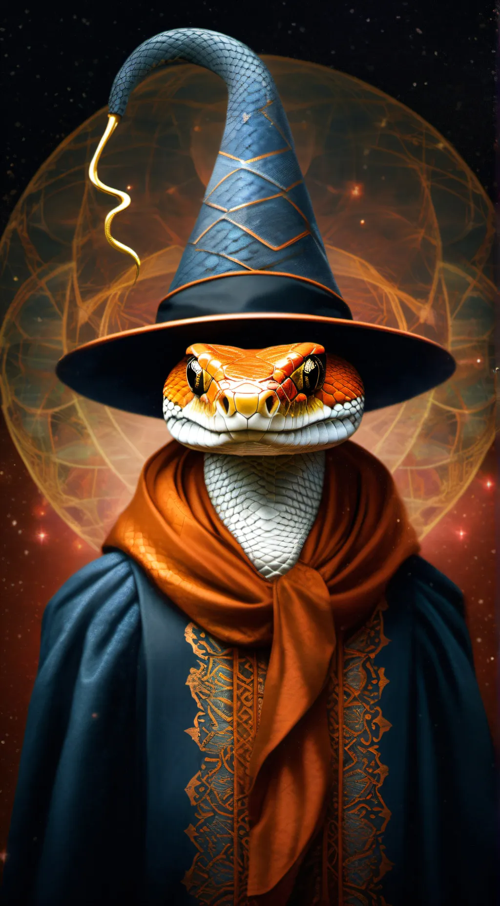 ai character: Wizard the Odd background