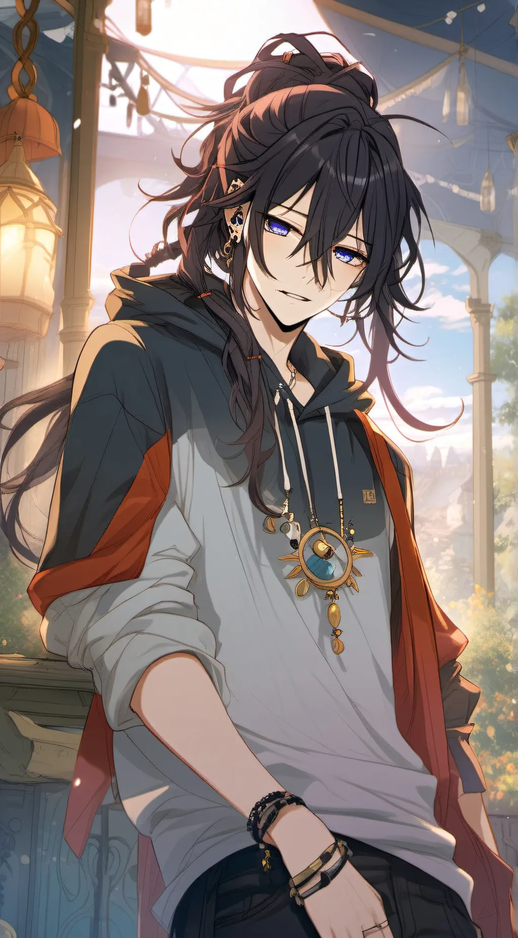 ai character: izumi miyamura  background