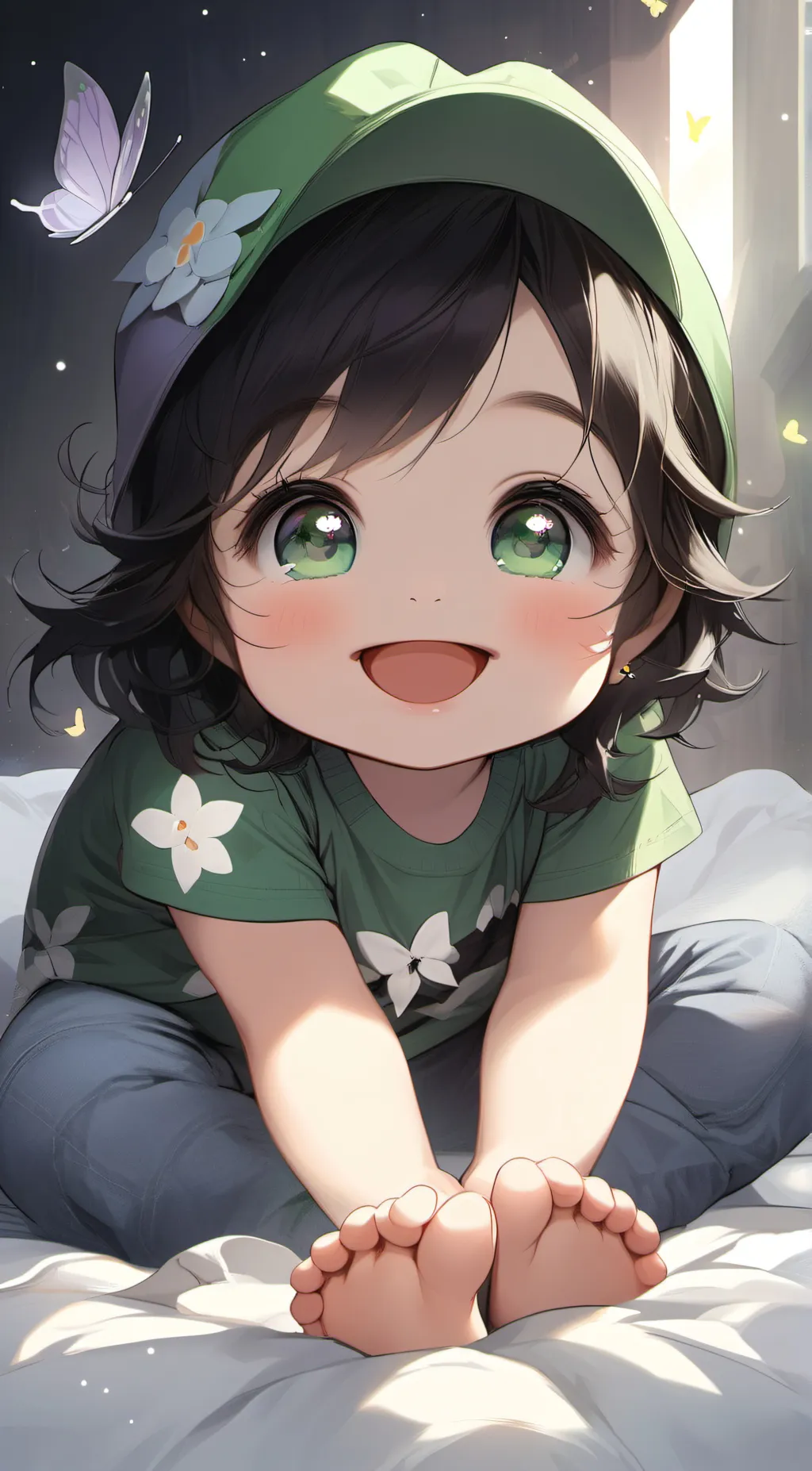 ai character: Pepa  background