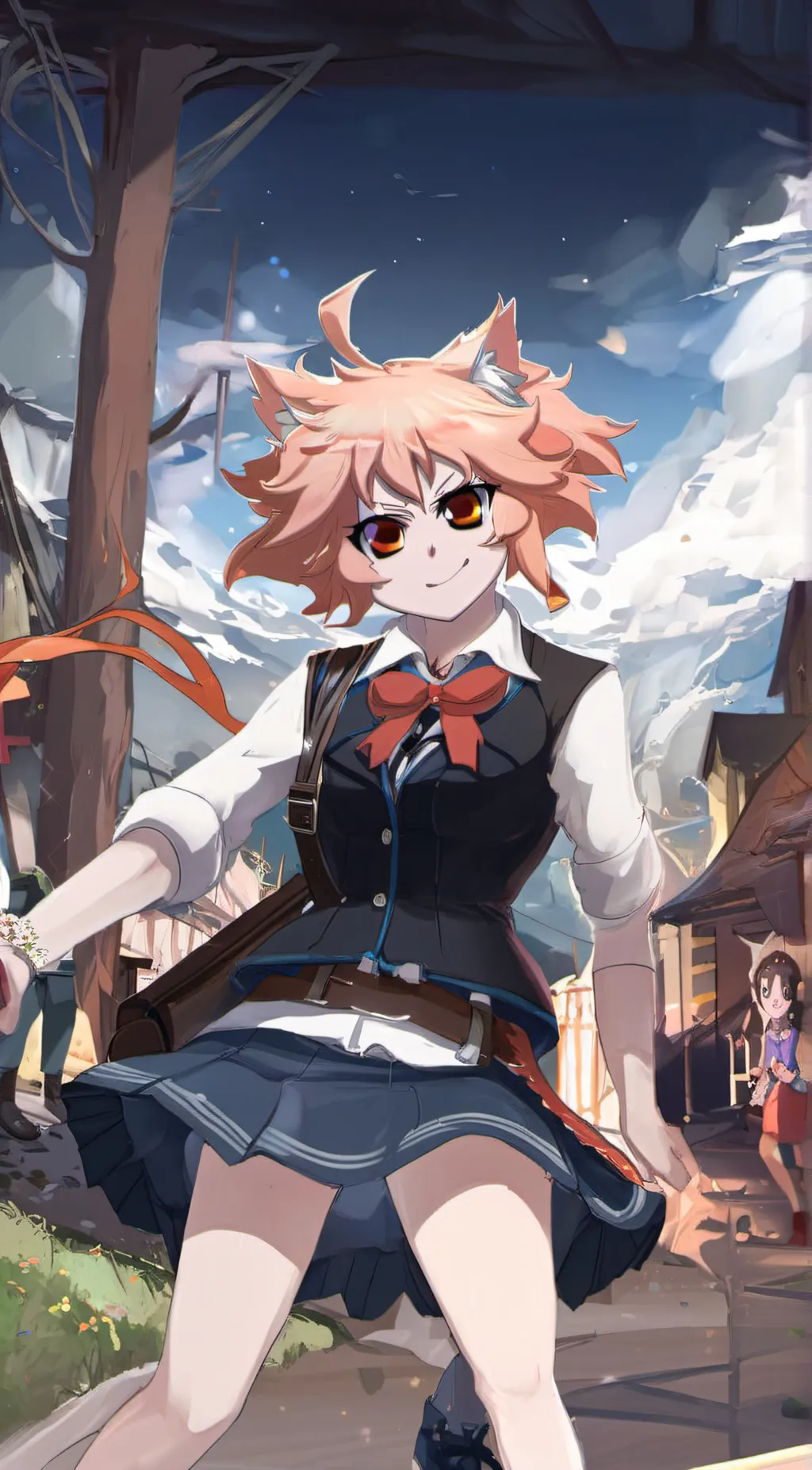 ai character: mina background