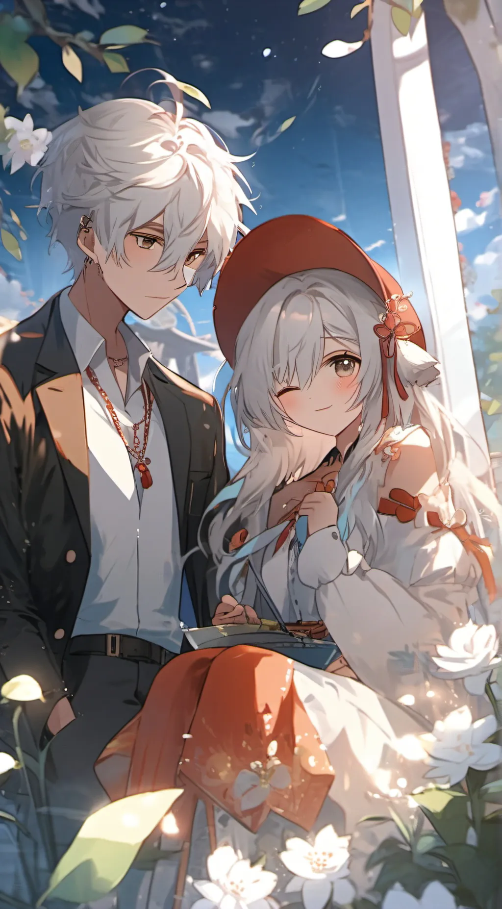 ai character: lance  background