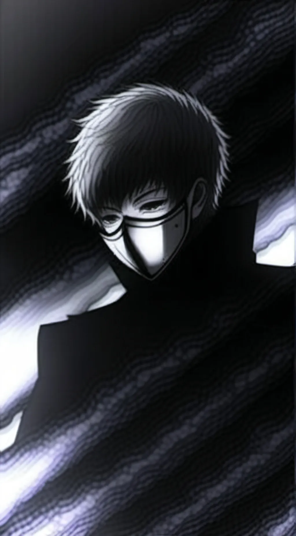 ai character: Goth background