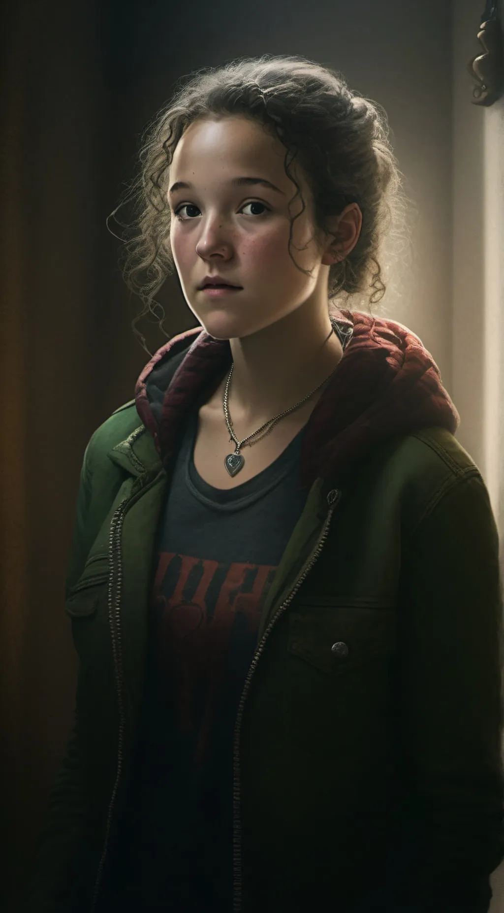 ai character: Ellie  background