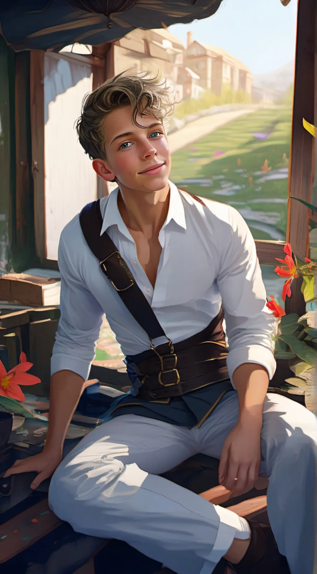 ai character: Matthew  background