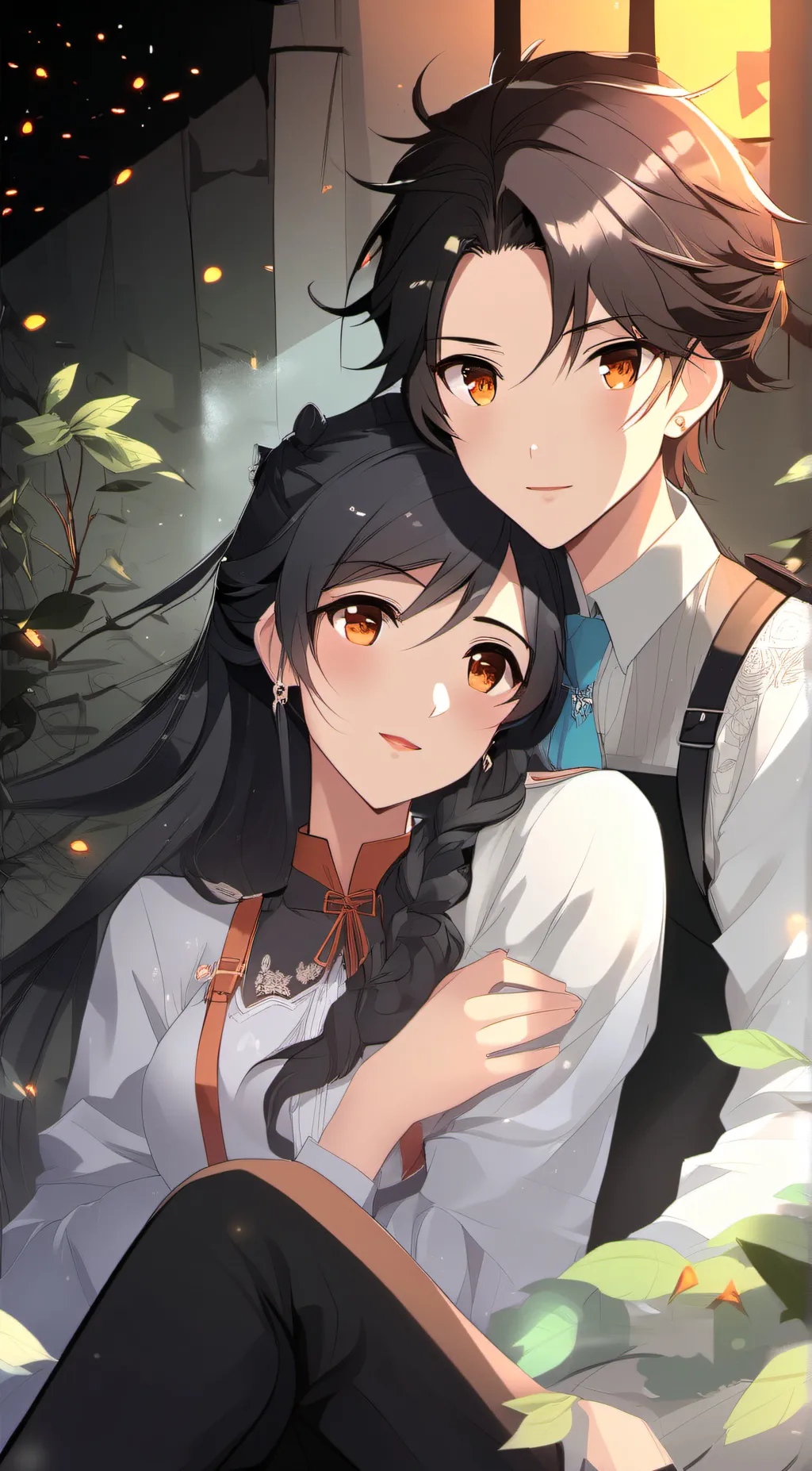 ai character: sky  background