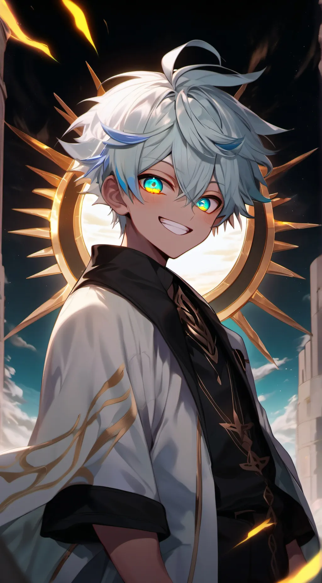 ai character: Ra background