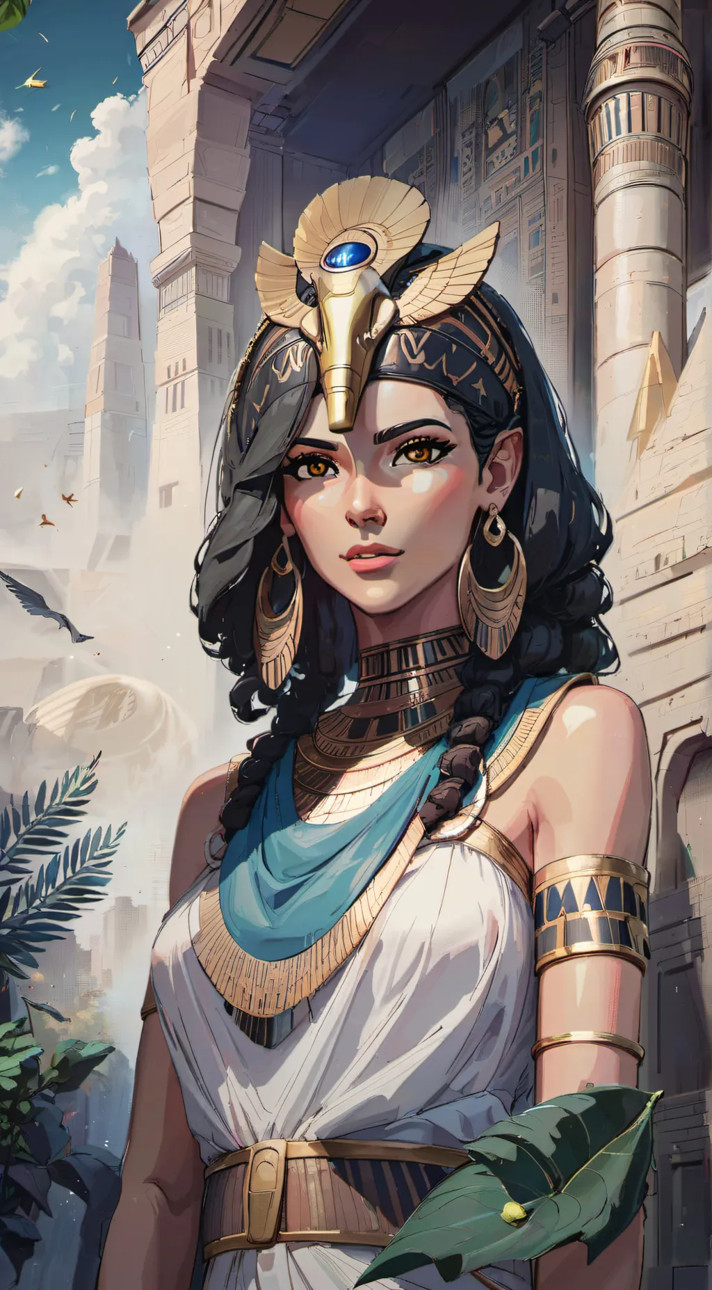 ai character: Amena background