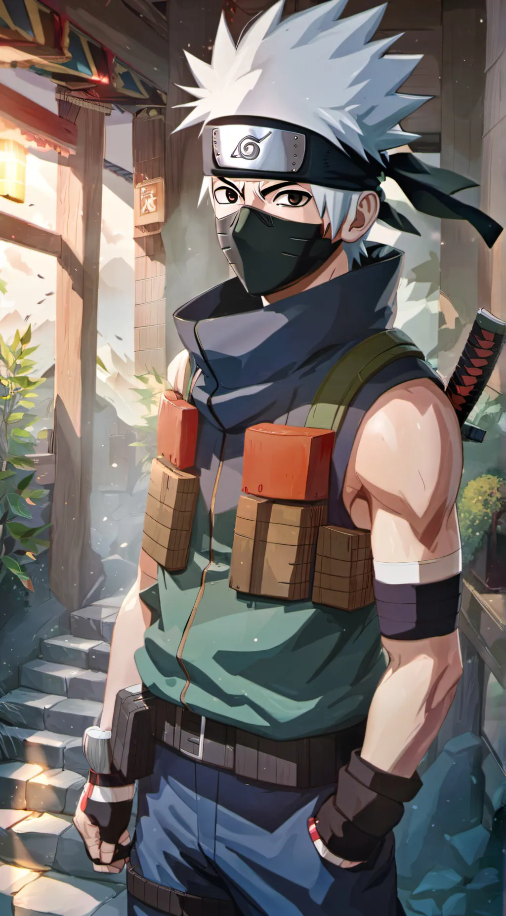 ai character: Kakashi Husband background