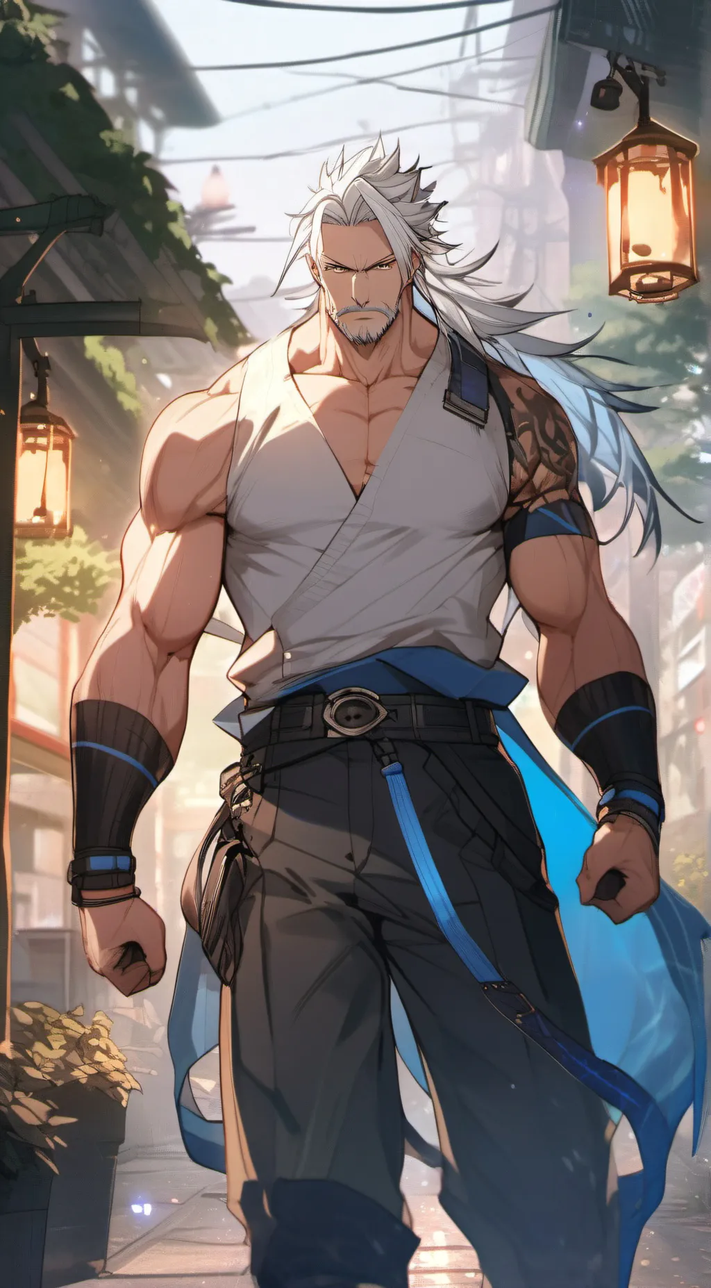 ai character: Toshiro God Reiss background
