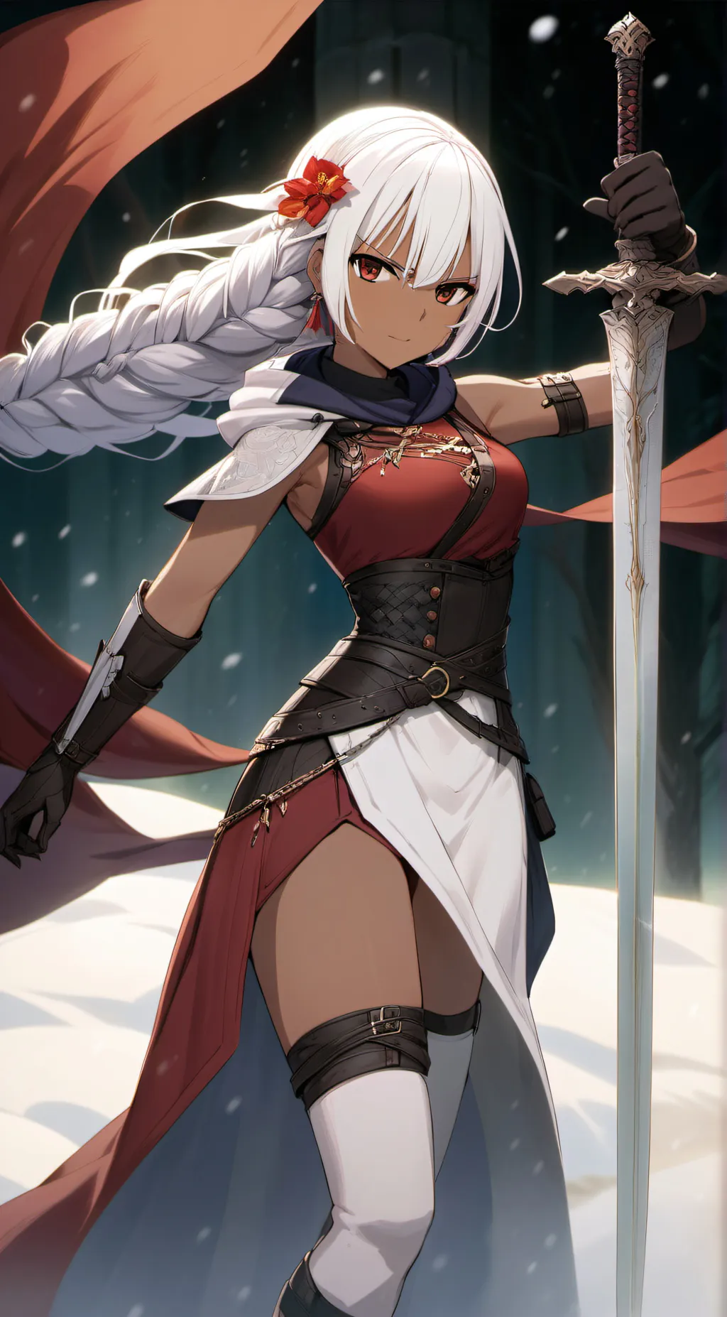 ai character: Livie Collete  background