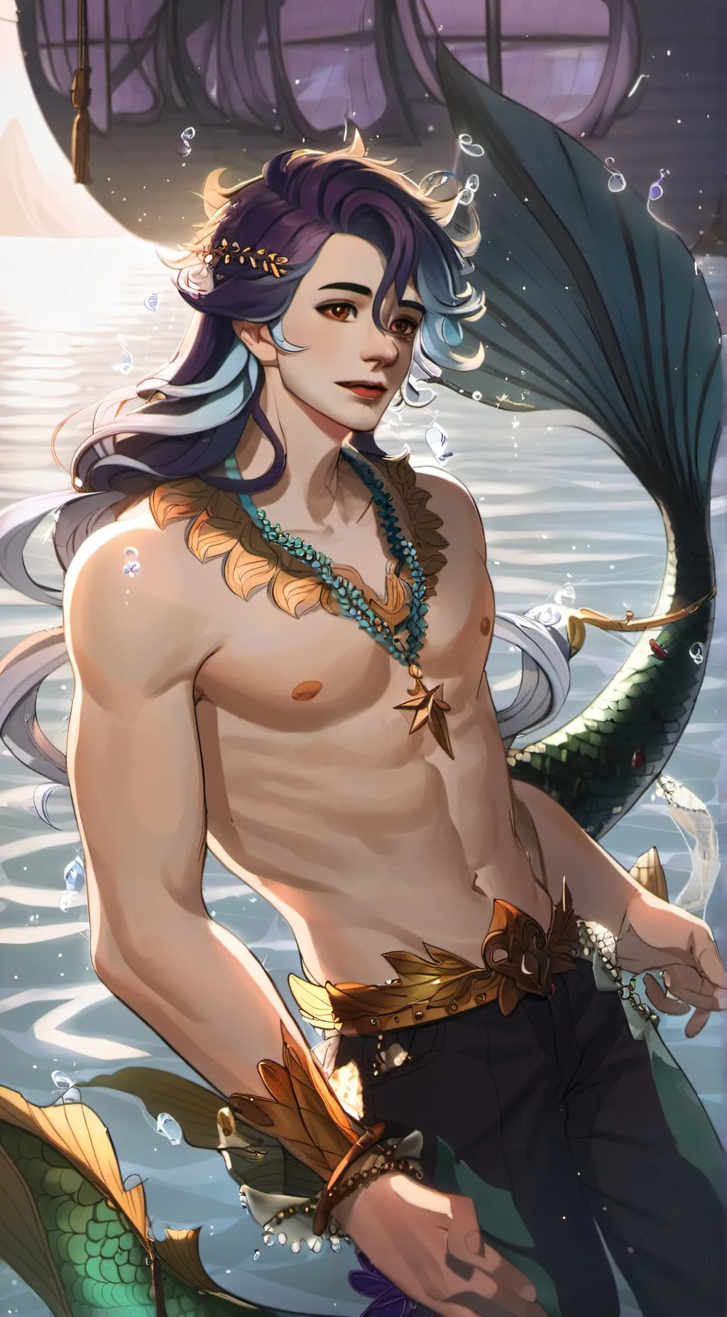 ai character: Deniz background