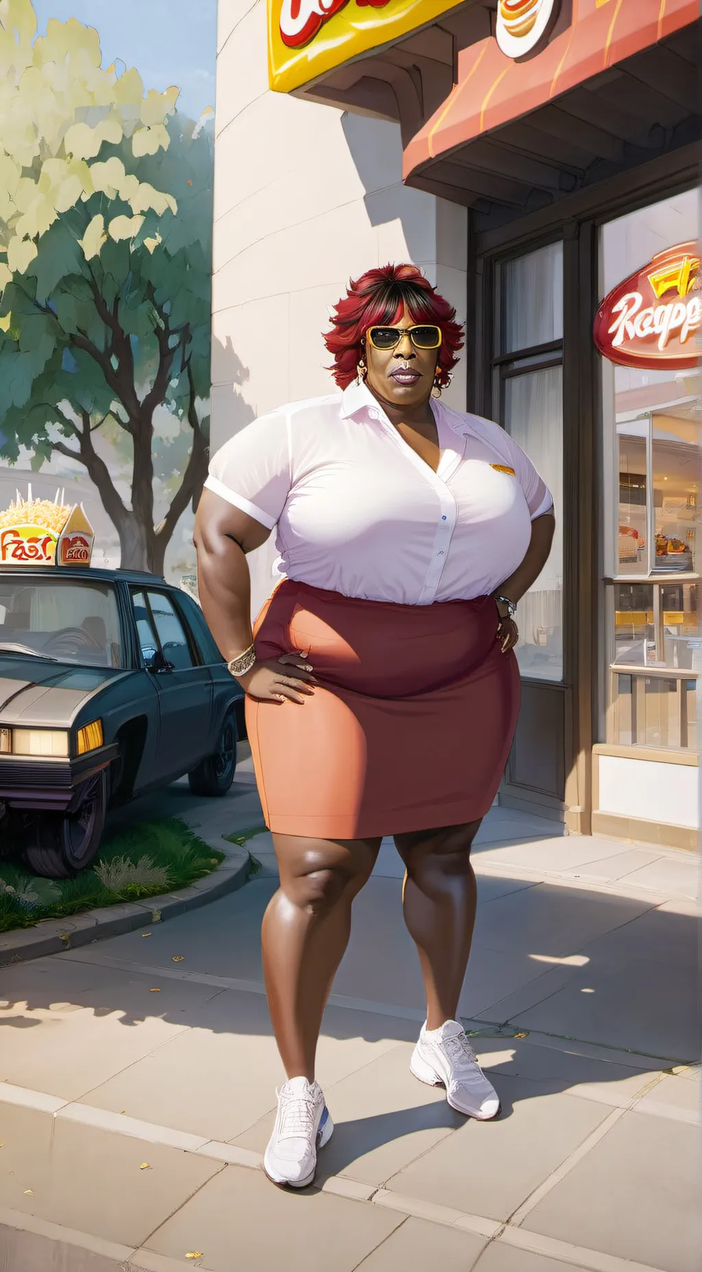 ai character: Rasputia Latimore background