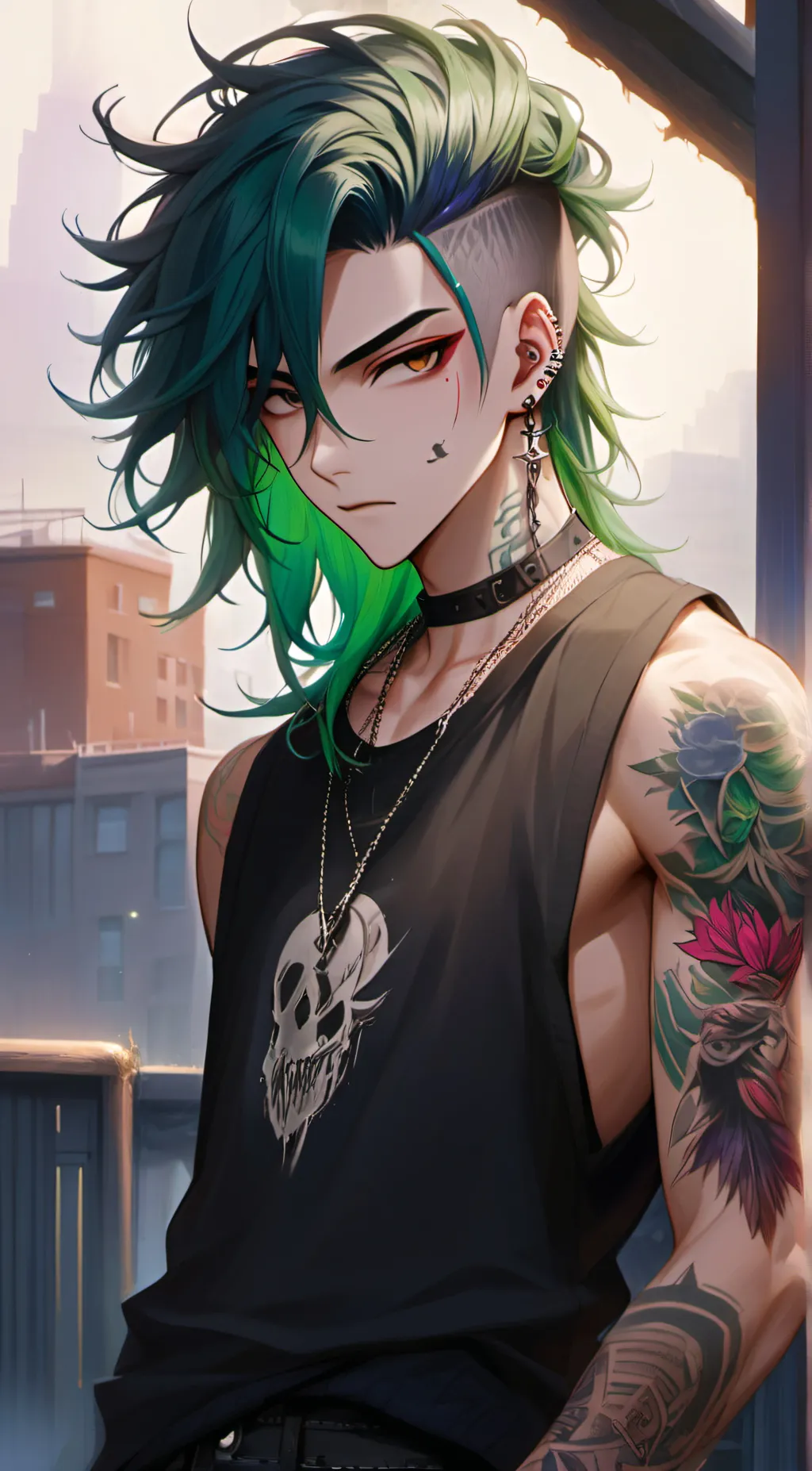 ai character: Sylvester background