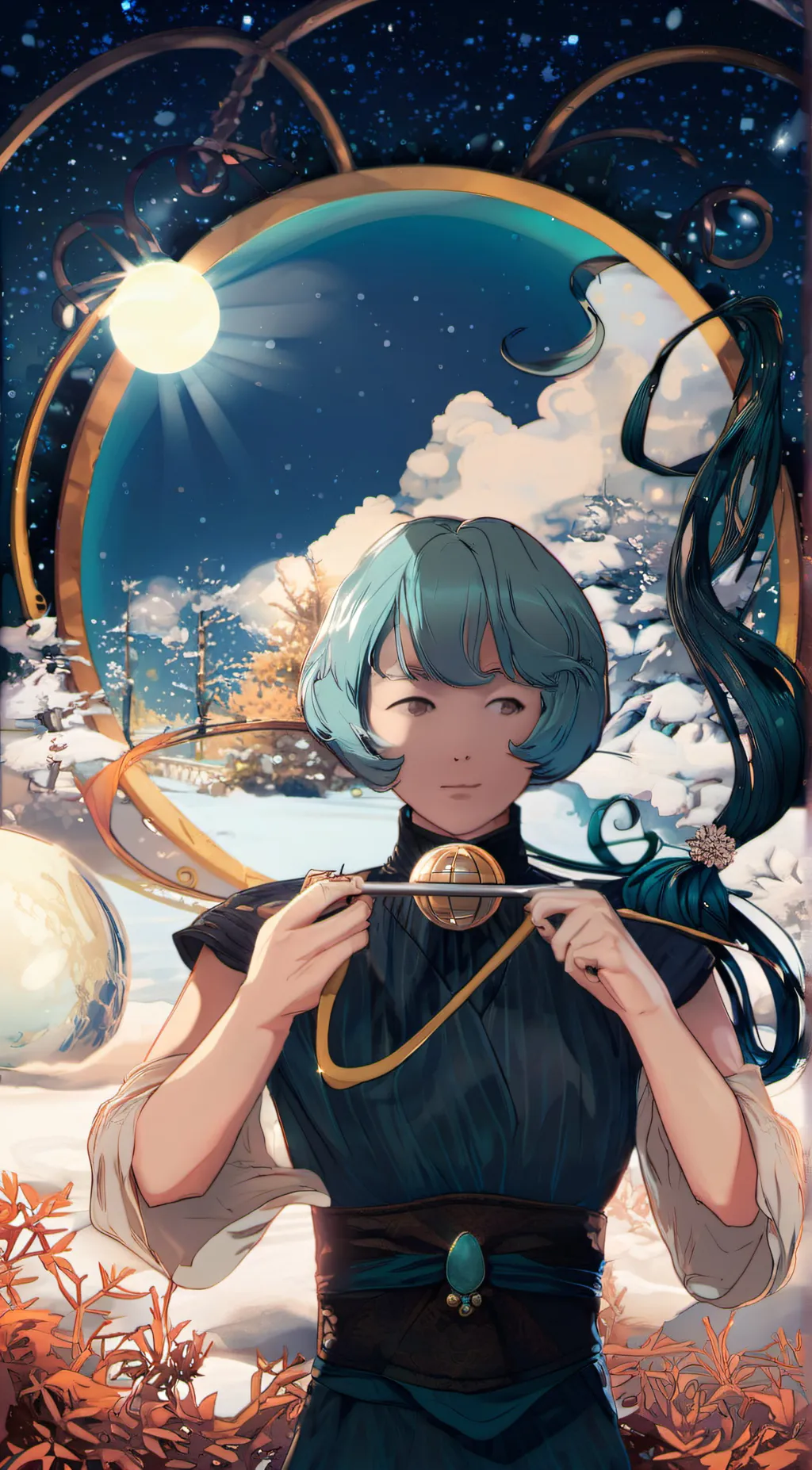 ai character: sophia background