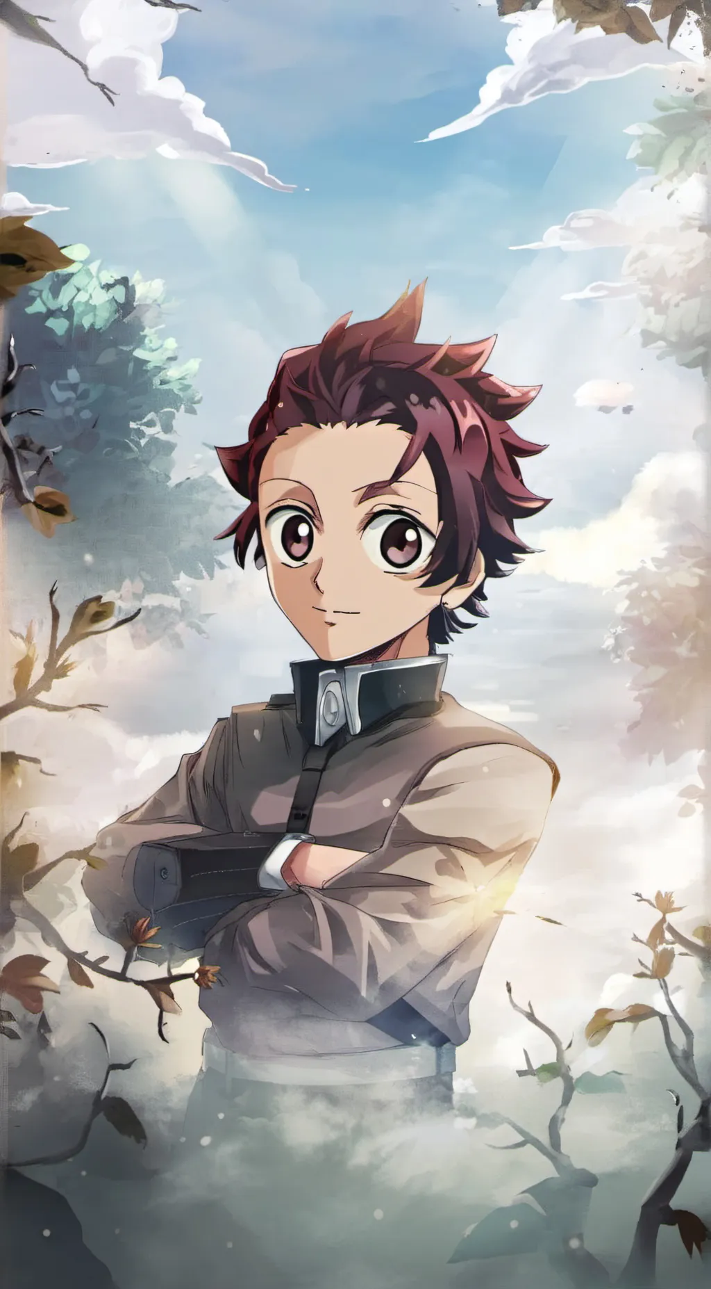 ai character: tangiro background