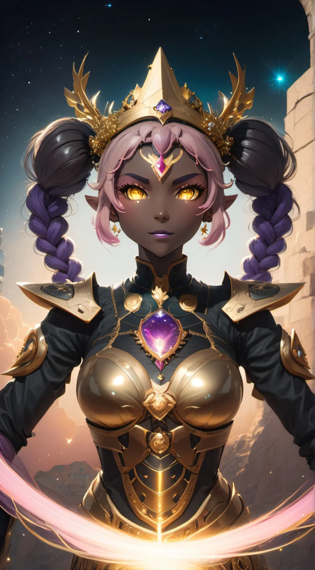 ai character: Umbra background